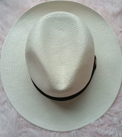 巴拿马草帽 纯手工编织 帽围:加大码(60...