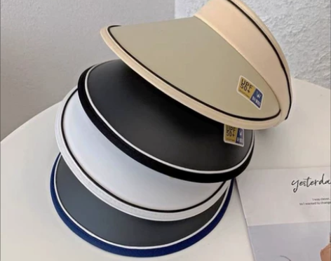 帽子日本UV防晒帽子女遮阳遮脸防紫外线大沿...