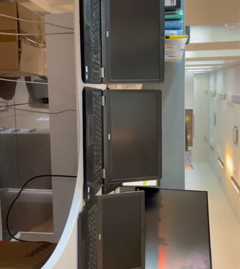 二手戴尔笔记本三台，无系统，电池都有损耗 ...