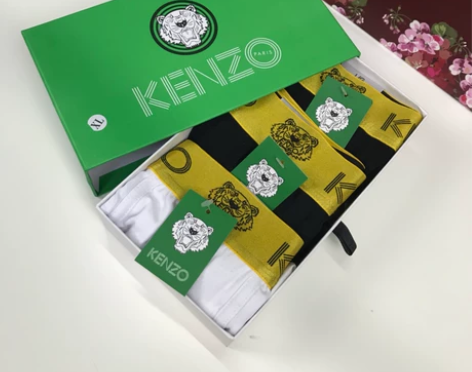 kenzo 高田贤三，专柜同款男士短裤打底...