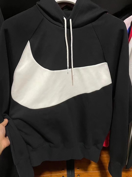 NIKE耐克连帽卫衣男秋季新款宽松潮牌大勾...