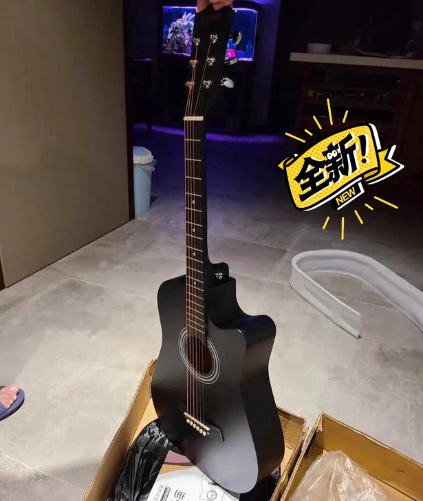 【最后几十把】原价1200的吉他全新38寸...
