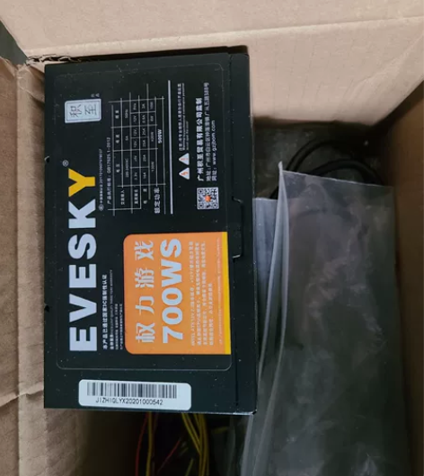 500w电源，积至额定500w电源，升级电...