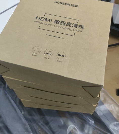 全新未拆封 绿联 HDMI转DVI公对公连...