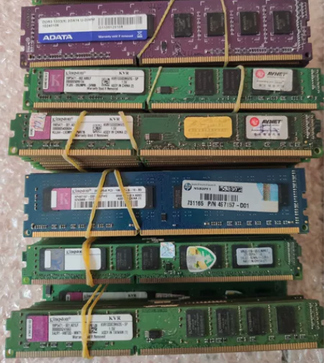 内存条三代2g 金士顿威刚等牌子的，80%...