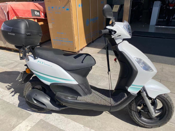 比亚乔FLY150，2021.7月底西安马...