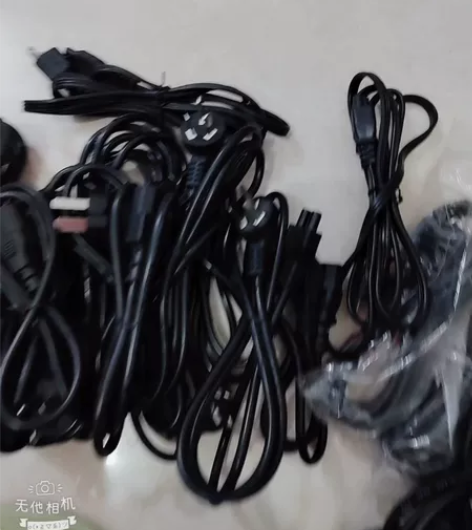 电源线台式主机电脑通用3芯三孔显示器电饭煲...