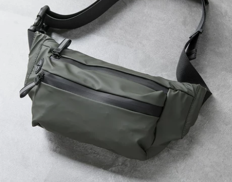 防水腰包男士个性胸包休闲户外运动斜挎包时尚...