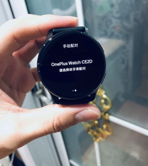 一加手表oneplus watch黑色智能...