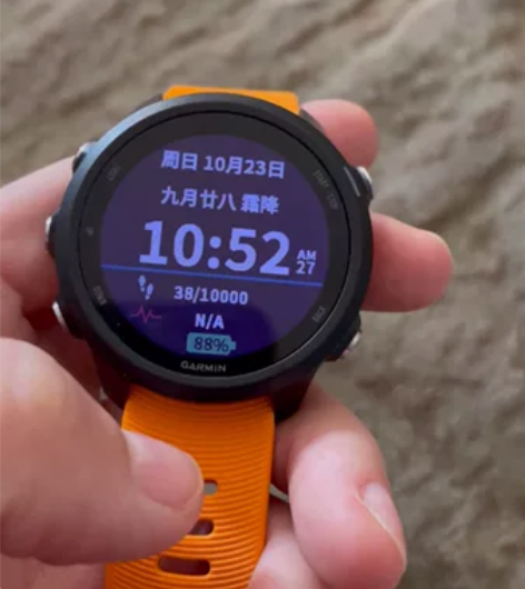 Garmin佳明跑步手表。普通版。98新。...