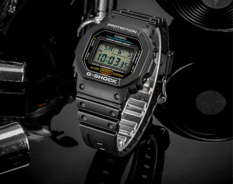 casio旗舰店DW-5600小方块潮流手...