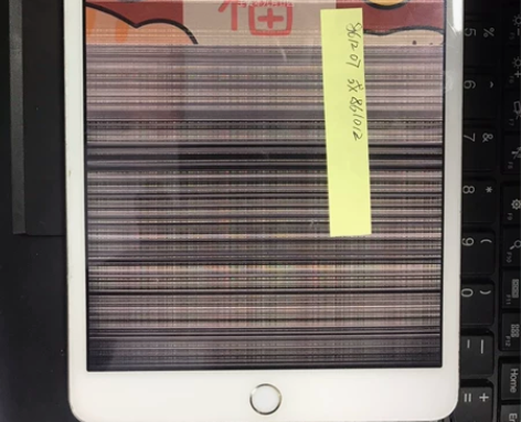 iPad mini3内屏坏，开机密码应该是...
