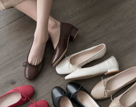 2020春款软皮真皮圆头豆豆单鞋女平底浅口...