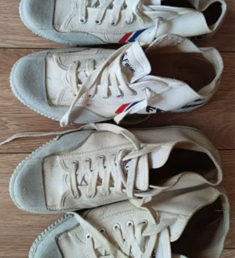 41码飞跃feiyue中帮帆布鞋，休闲鞋。...