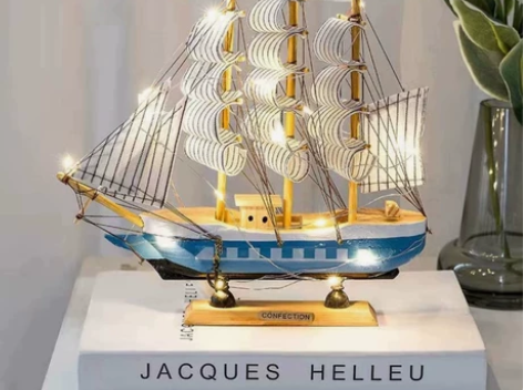 【清仓亏售】客厅房间柜子酒店装饰品一帆风顺...