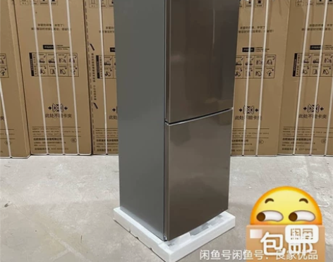 美的风冷无霜两门双门186升双系统小型静音...