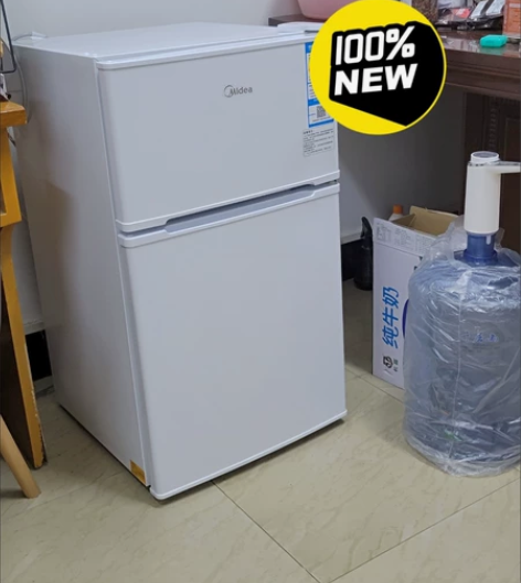 【包邮急出】美的未拆封，冷藏冷冻双门小冰箱...