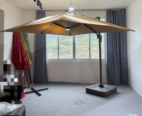 3×3全新铝合金罗马伞，色织布户外遮阳伞 ...