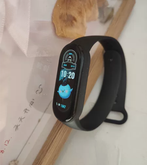 今年刚买的小米手环6，带充电线，便宜出自认...
