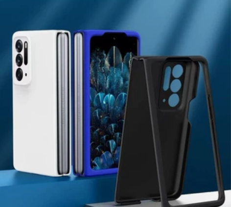 折叠屏手机壳肤感磨砂手机保护套防摔情侣 感...