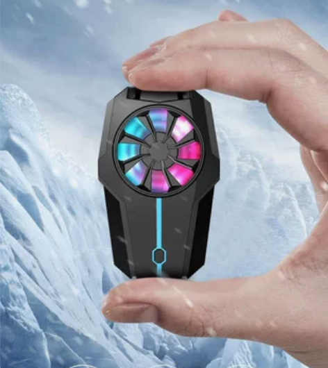 全新手机散热器降温神器无线充电款散热背夹游...