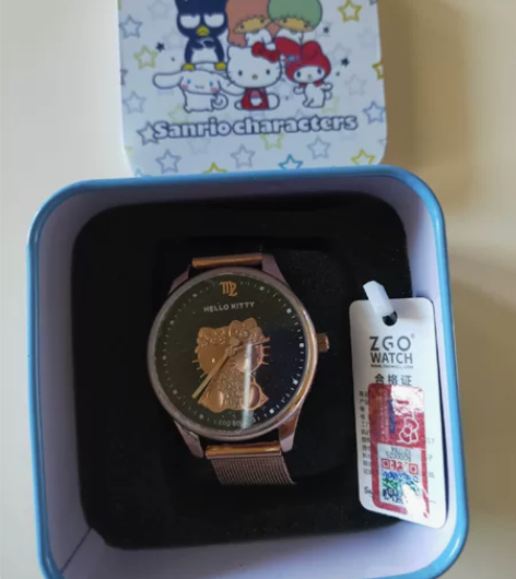 正品，全新，正港，ZGOx，凯蒂猫手表，女...