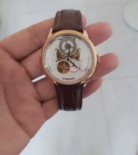 罗宾尼男士机械腕表 闲置、不常戴