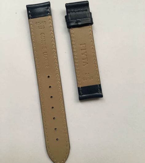 飞亚达印系列蓝色皮带，尺寸18-18的，7...