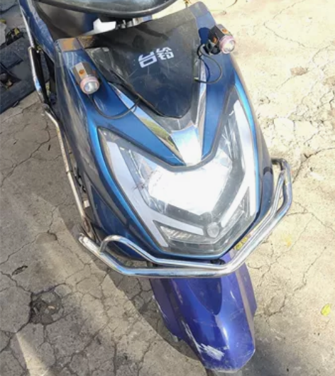 台铃电动车，空车，72V，前后双碟刹，前面...