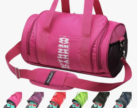 运动包女健身包男圆筒单肩包斜挎手提训练包鞋...