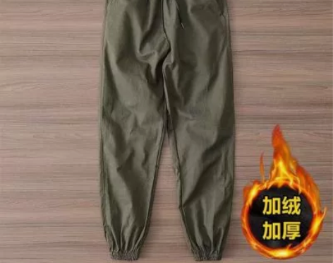 百搭休闲裤男宽松直筒休闲裤2022潮男束脚...