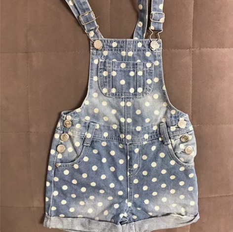 100.110码女童儿童宝宝牛仔裤背带裤 ...