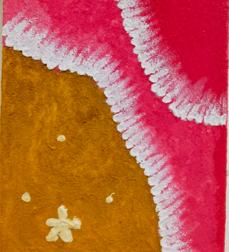 3040肌理画粉色海滩 感兴趣的话点“我想...