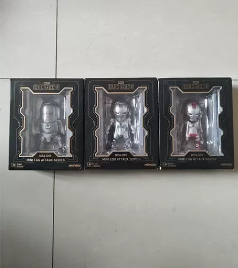 野兽王国 漫威钢铁侠3格纳库MK1.MK2...