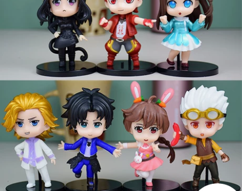 【全套斗罗大陆手办公仔七款39.9元包邮 ...