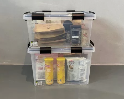 15透明亚克力收纳箱 高颜值大容量 防尘防潮