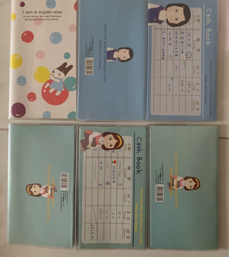 全新记账本，记事本，笔记本，图一每本2元，...