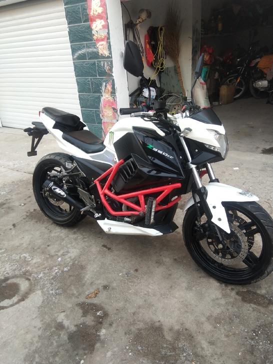 永原350双缸摩托车 去了几千公里，手续齐全