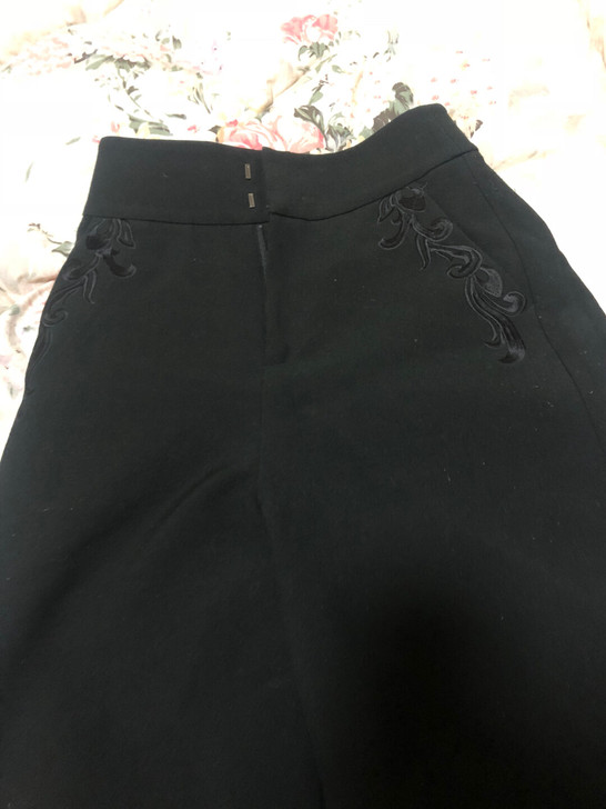 太平鸟秋冬阔腿裤s码