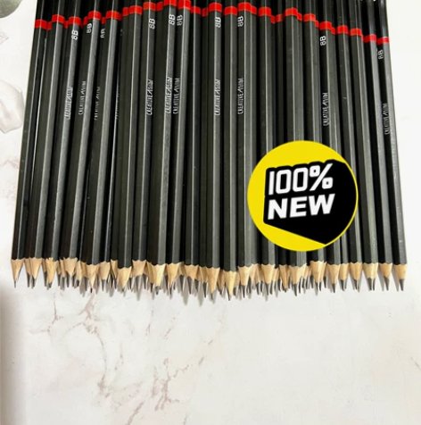 素描铅笔绘图铅笔100支33.8元包邮，型...