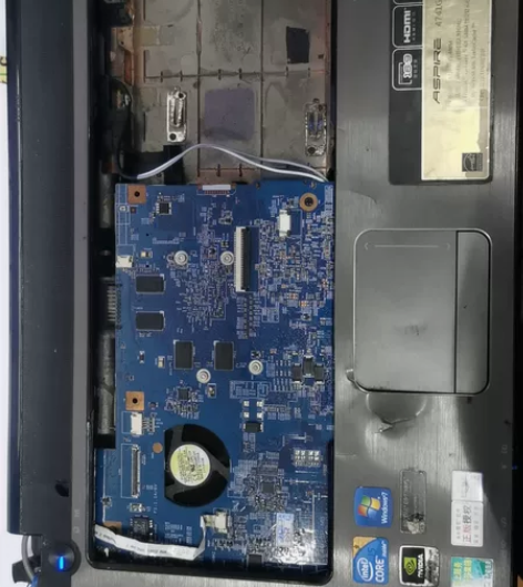 华硕4741G笔记本主板，i3CPU，一直...