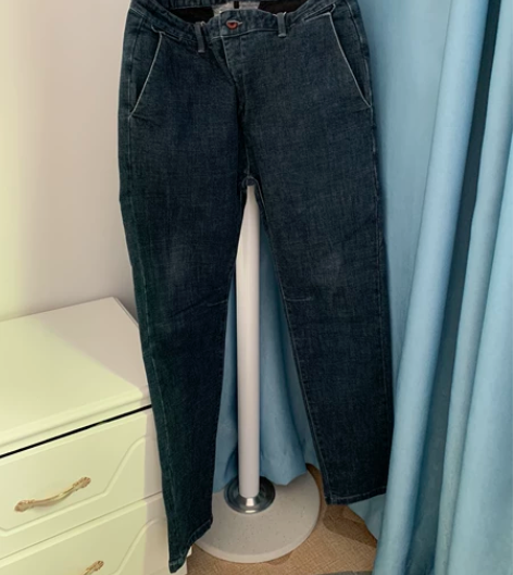 发福了！出男士牛仔裤 31码 穿二 几乎全...