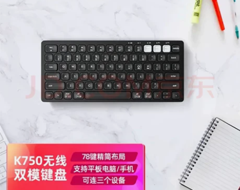 惠普（HP） K750无线蓝牙双模式键盘 ...