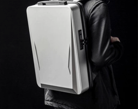 电脑背包硬壳 17.3寸游戏本男士双肩包 ...