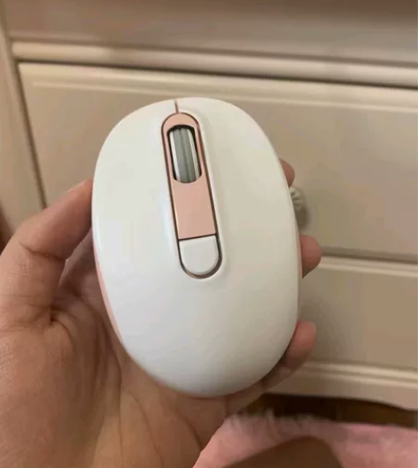 无线鼠标高颜值ins静音无声蓝牙双模女生超...