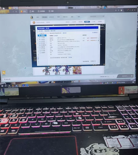 宏碁暗影骑士擎 2060显卡 键盘有点掉色...