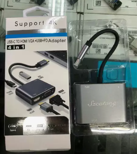 全新 type-c扩展坞四合一 多功能拓展...