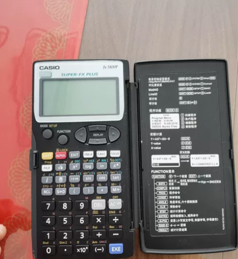 正品卡西欧FX-5800p，用过两三次，买...