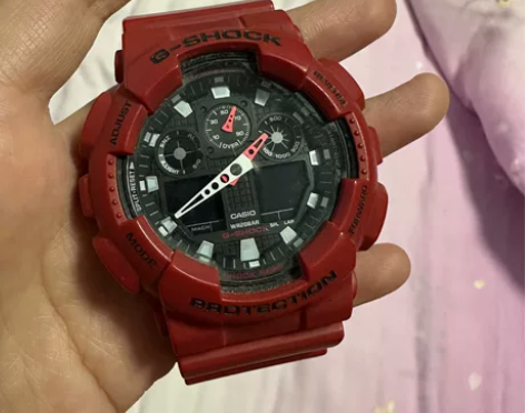 战损Gshock 卡西欧手表 很脏，有破损...