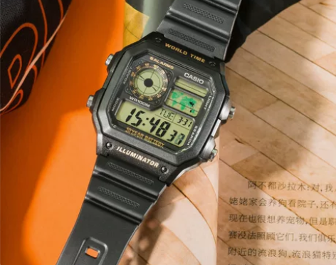 【狂欢价】日韩卡西欧小方块casio手表男...